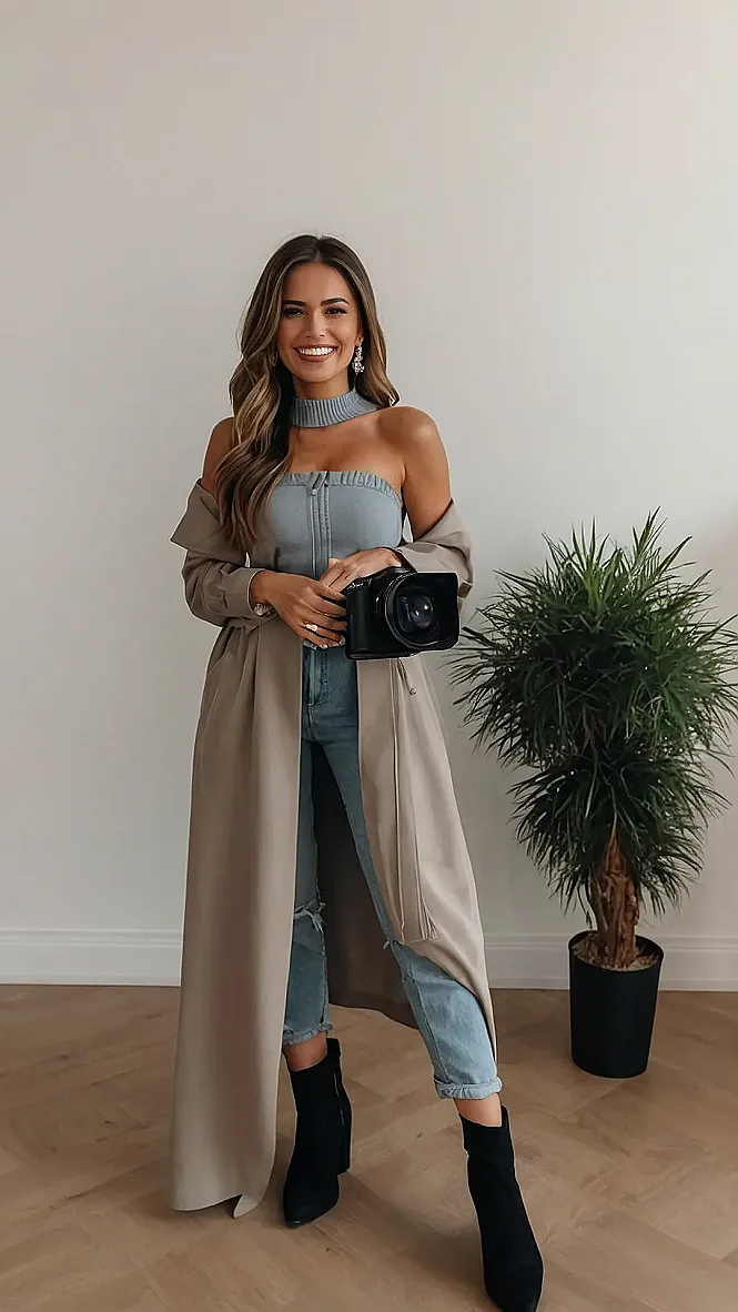 Chic Snaps and Snazzy Threads: