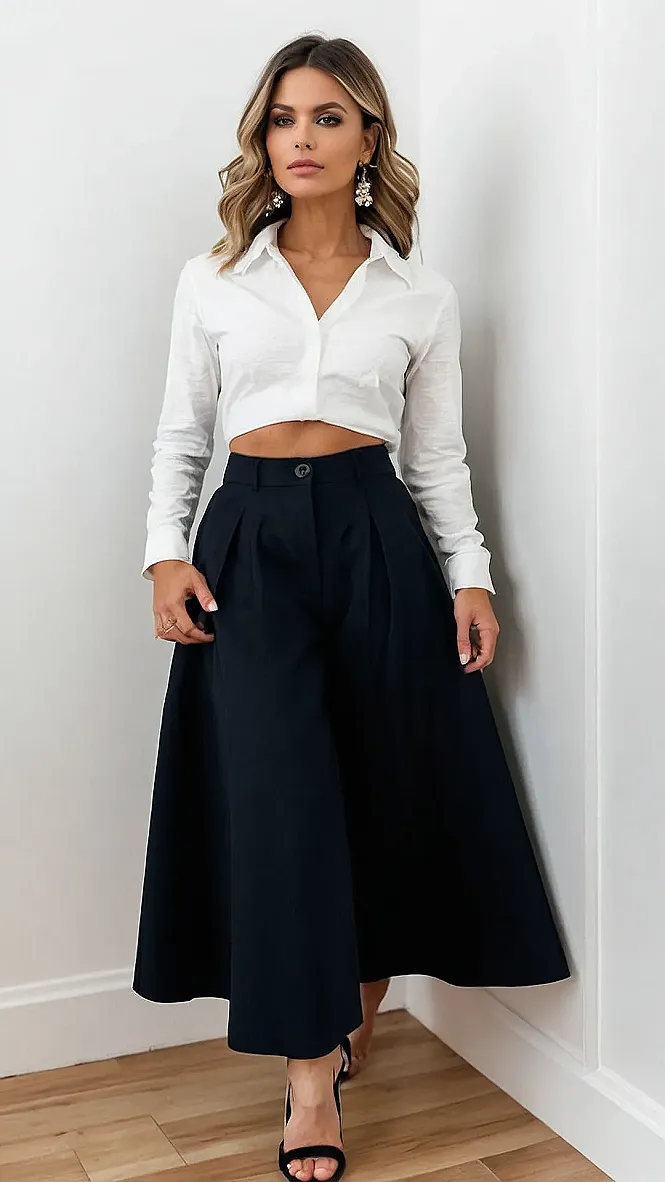 Casual Classy:  The Chicest Way to Rock a White Shirt