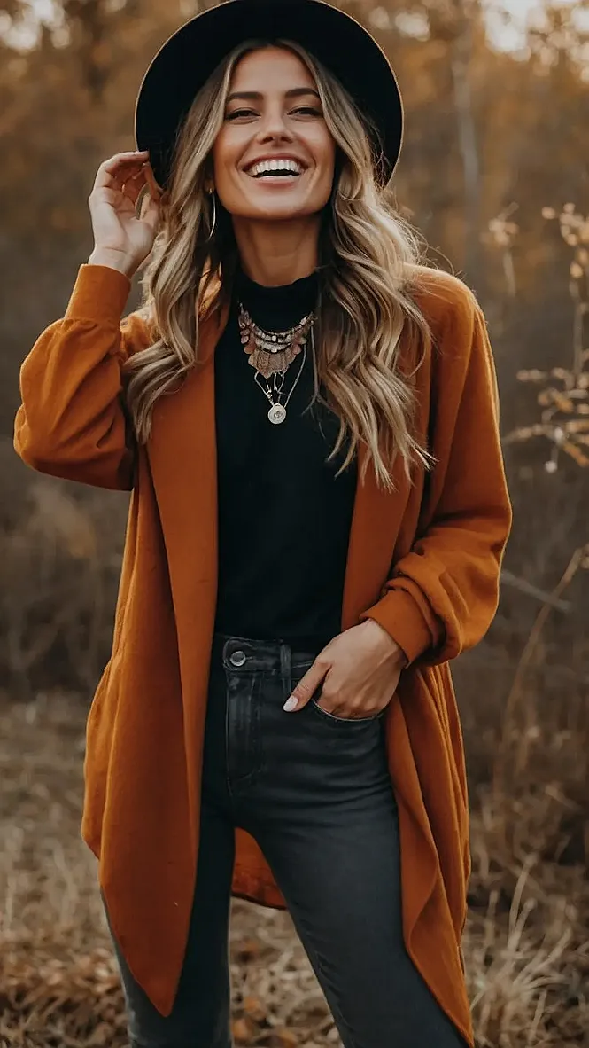 Boho Chic: Fall Fashion That's Cooler Than a Pumpkin Spice Latte