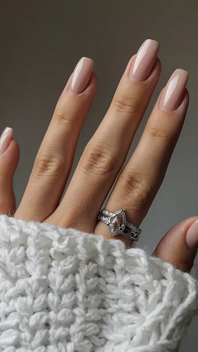 Pink & Ring: Fall Nail Story