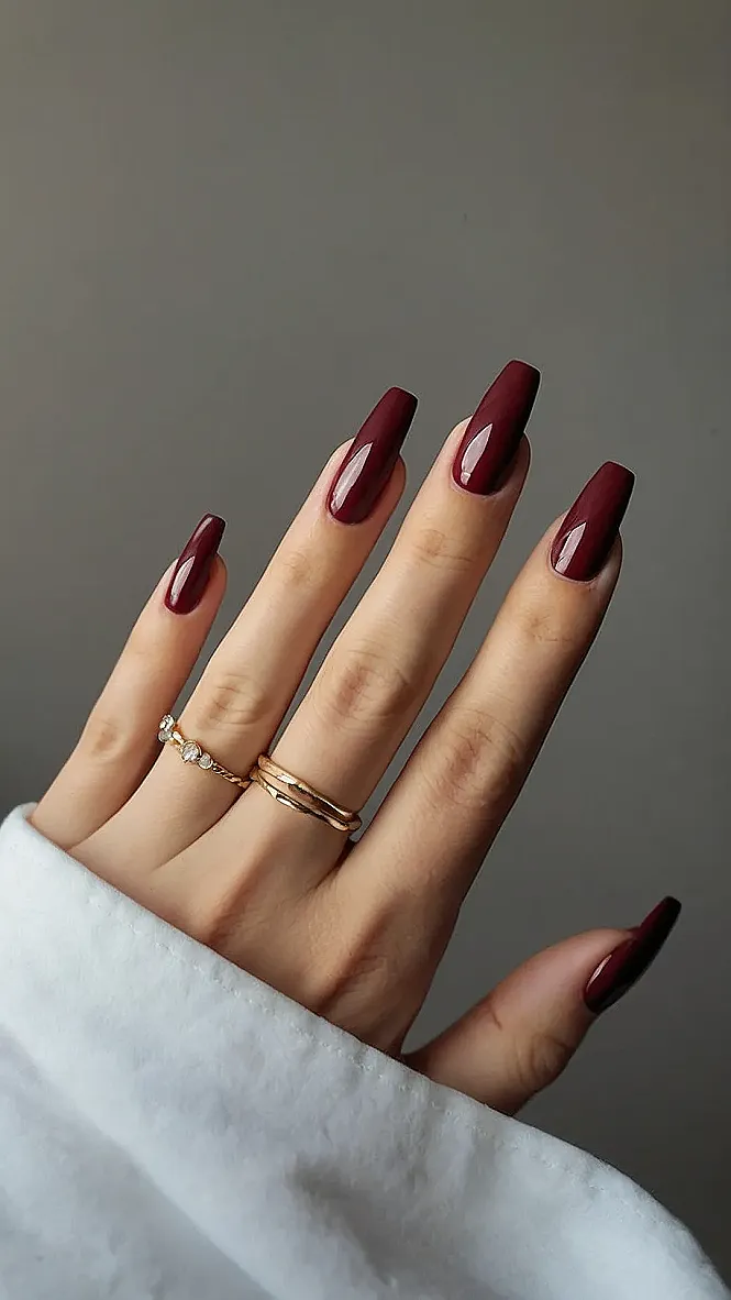 Burgundy Luxe: