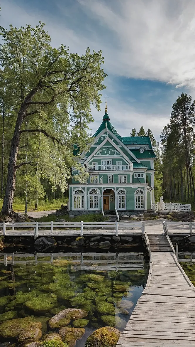 Finnish Frostscape Display