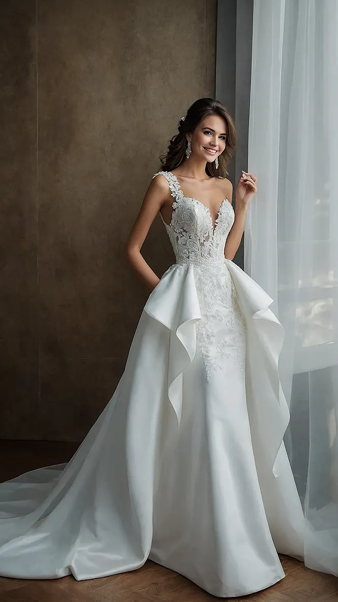 Effortless Aisle Grandeur