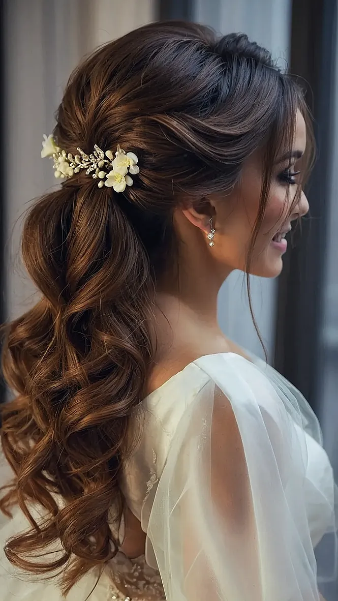 Beautiful Half Up Half Down Wedding Hairstyles to Elevate Your Look