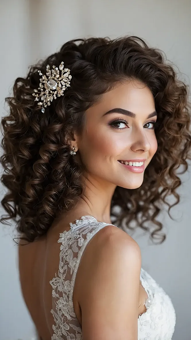 Wedding Curls That Wow