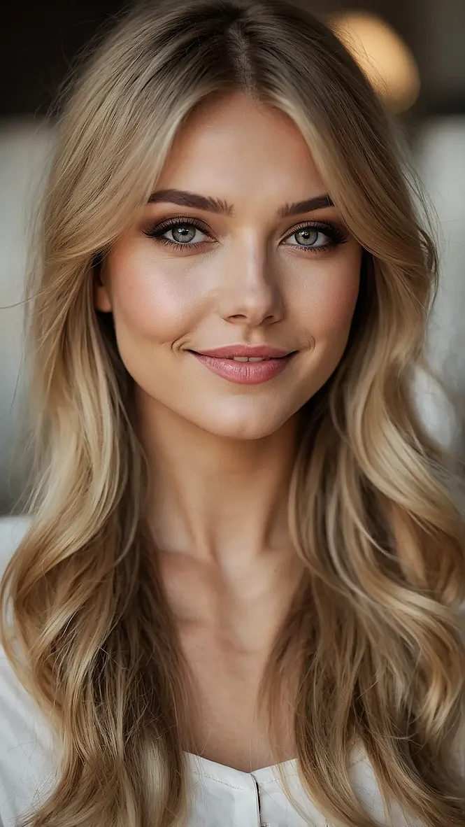 Effortless Blonde Waves