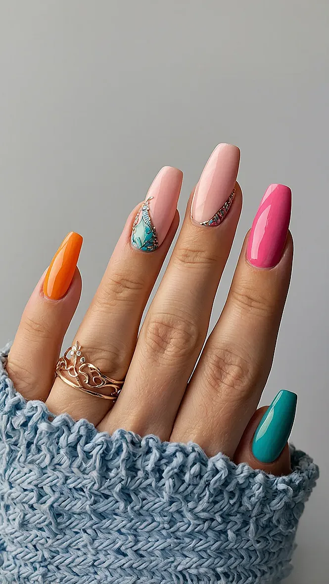 Bubblegum Summer Mani