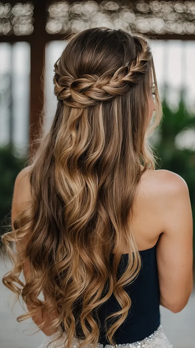 Ready to Shine: Half Up