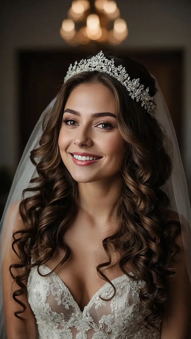 Radiant Bridal Curls