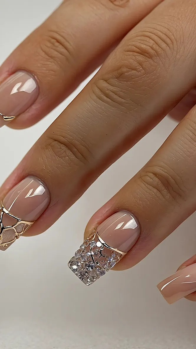 Sparkle Statement Nails