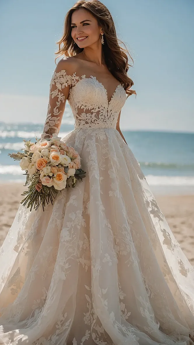 Shimmering Nuptial Glow