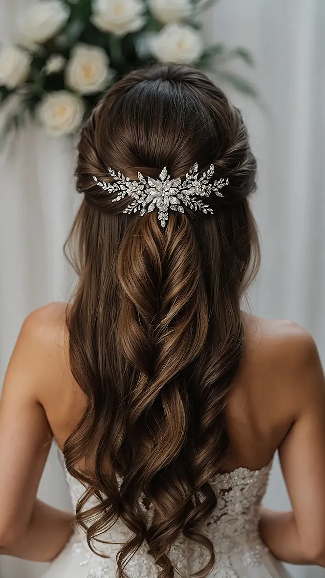 Shimmering Swirls, Bridal Perfection