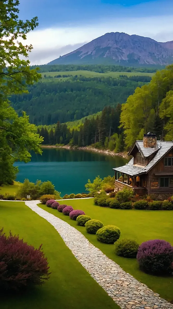 Timeless Charm Mountain Houses That Embrace Nature's Beauty