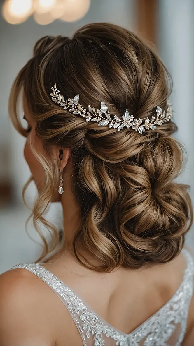 Effortless Bridal Party Hair