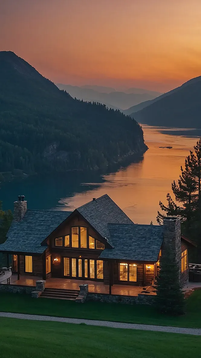 Picturesque Mountain Houses Capturing the Essence of Nature