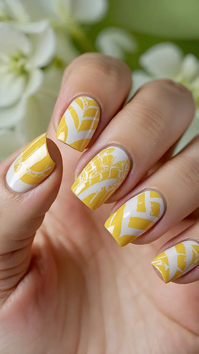 Liquid Sunshine Nails