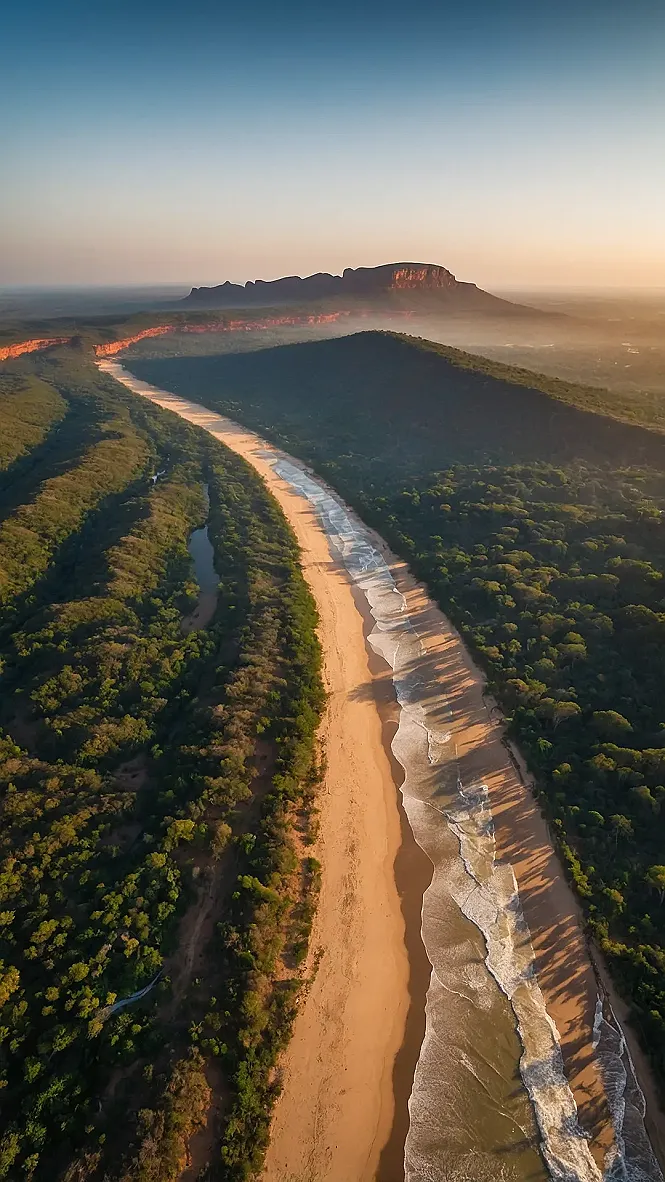 African Coastline Bliss