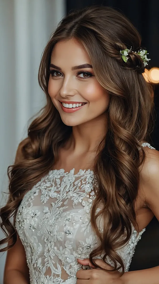 The Bride's Mane Attraction