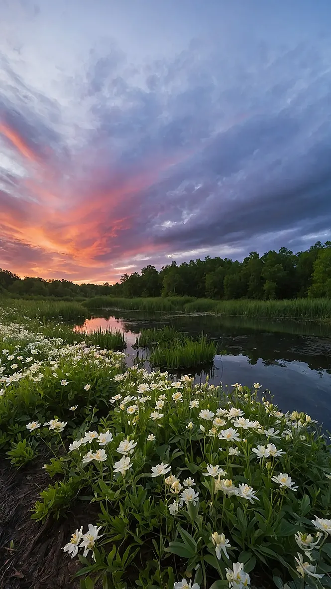 Artful Danish Sunsets