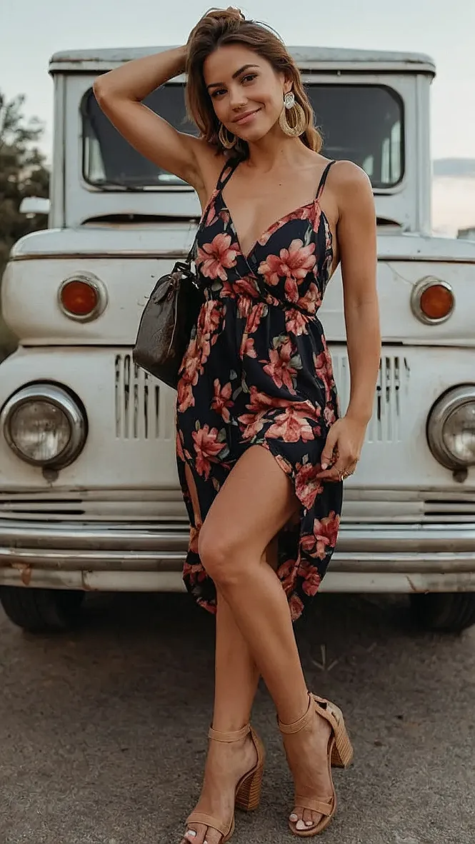 Feminine Maxi Floral Dress Trends to Watch This Season