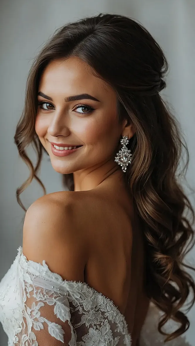 Glimmering Winter Tresses