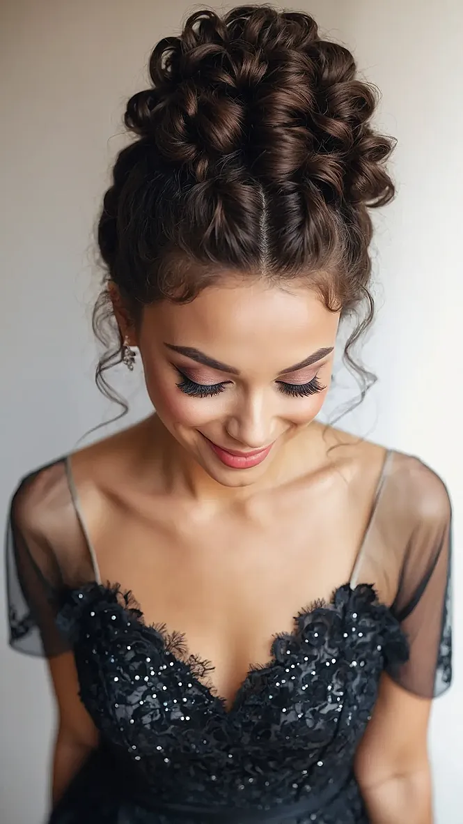 Taming Curls For 'I Do'