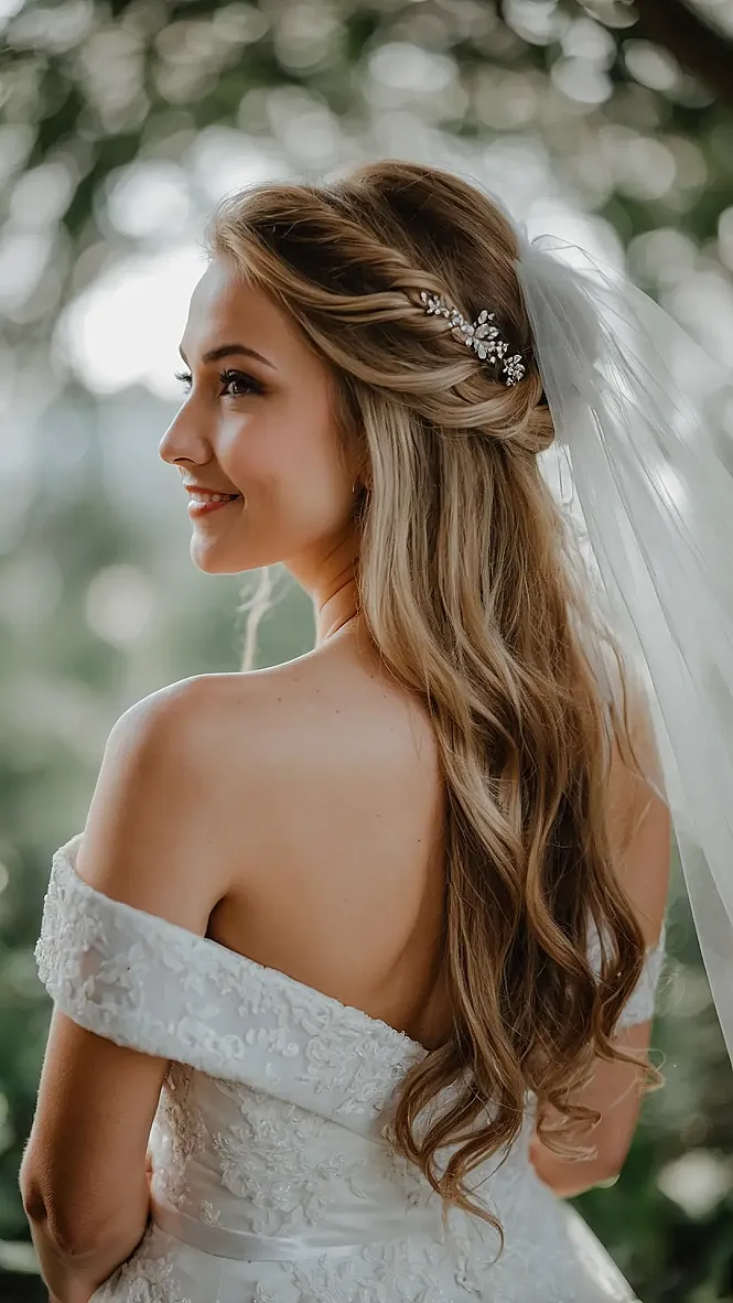 Echoes of Elegance: Bridal Strands