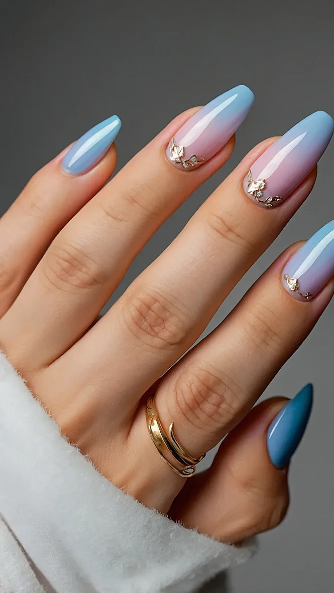 Blinged-Out Prom Nails