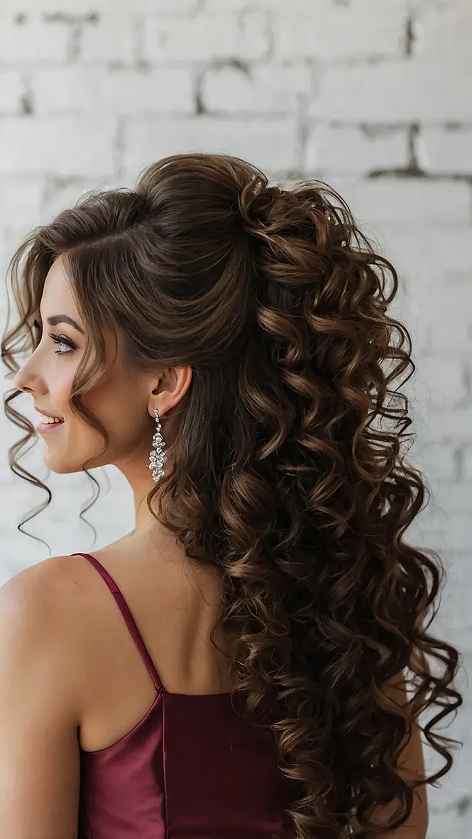 The Curly Bridal Moment