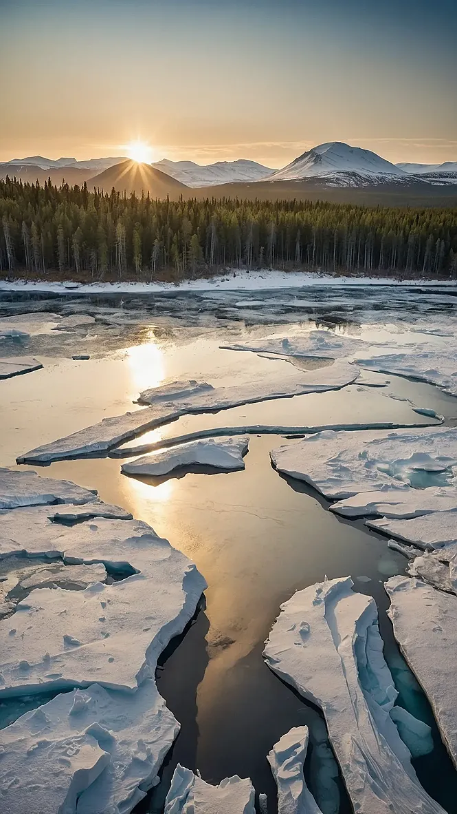 Beneath the Arctic Glow