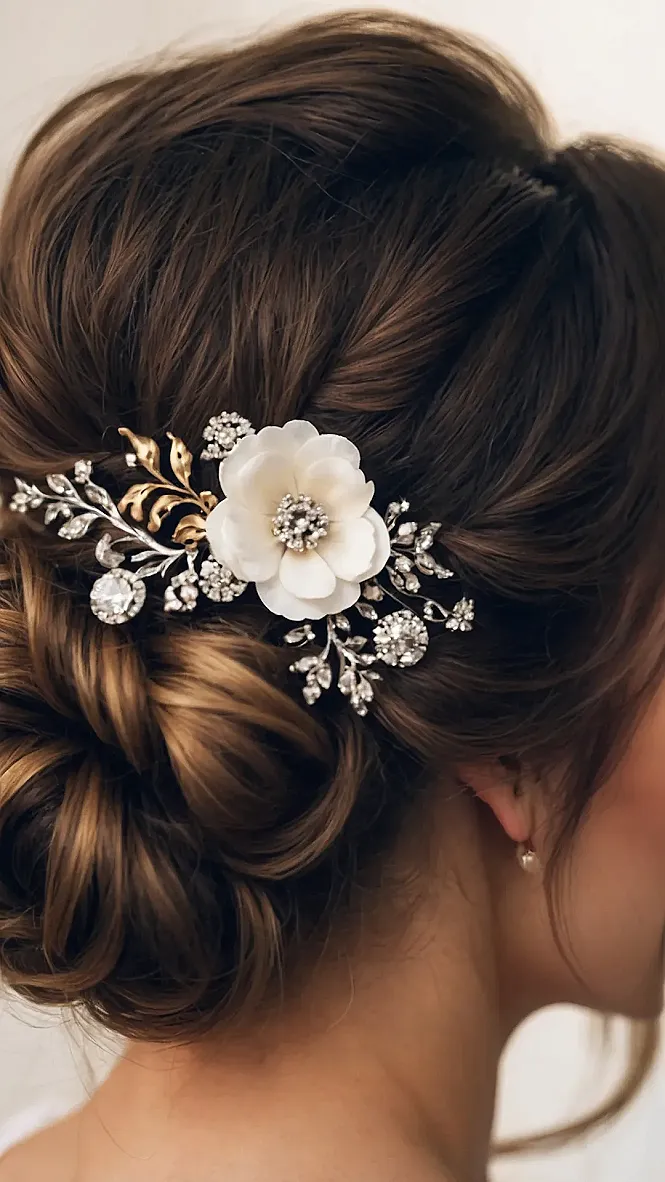 Glacial Glamour Updo