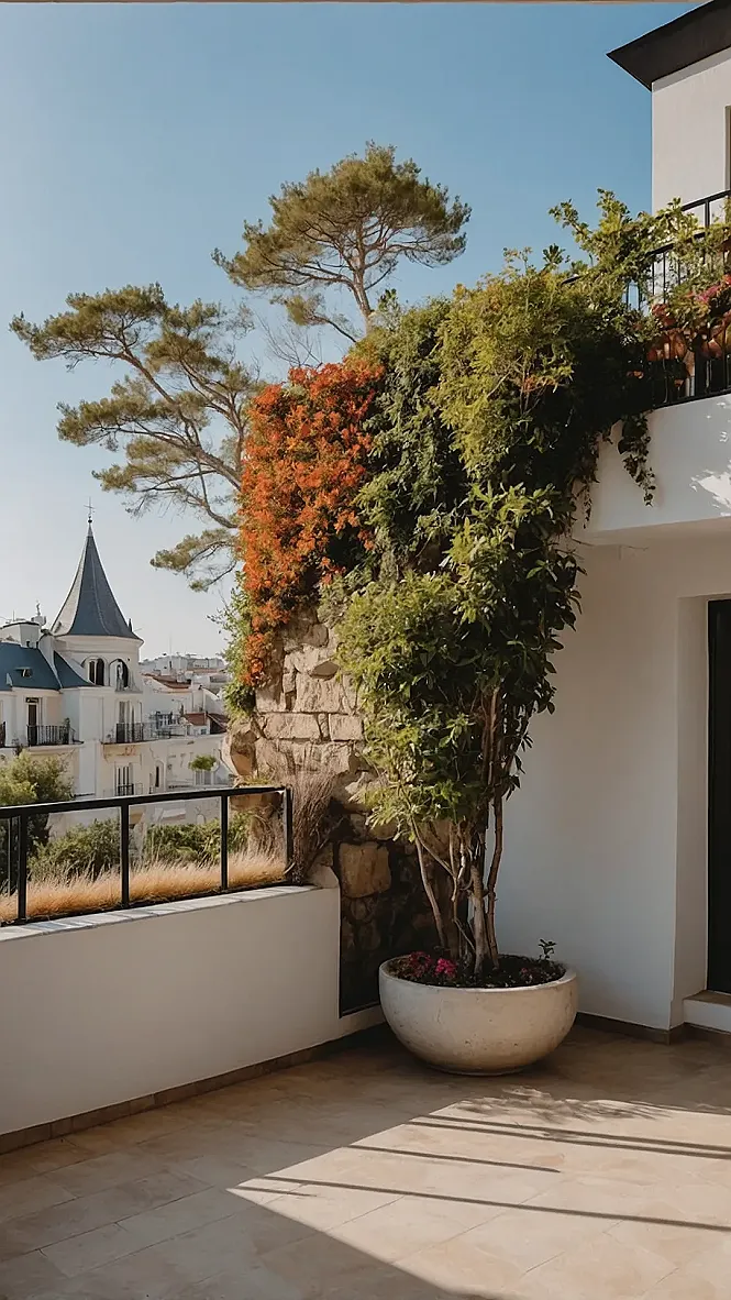 Pocket Paradise Balcony