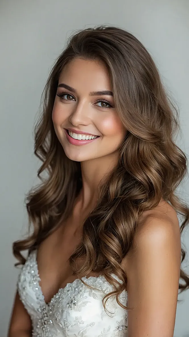 Romantic Bridal Waves