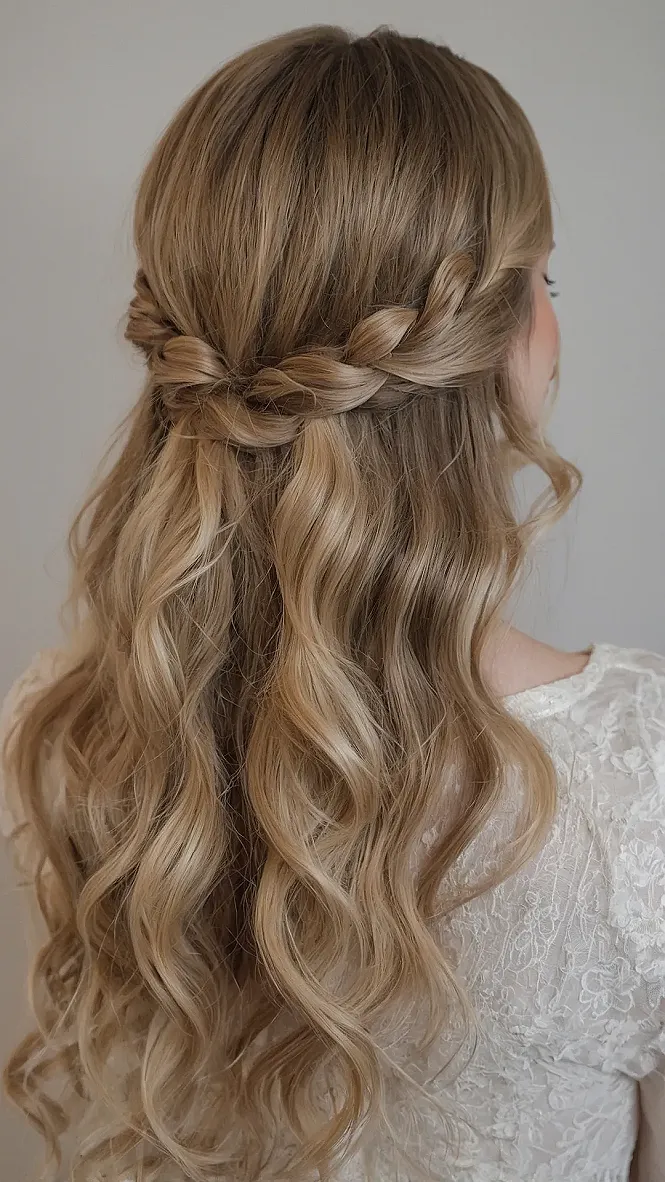 Timeless Half-Up Glow