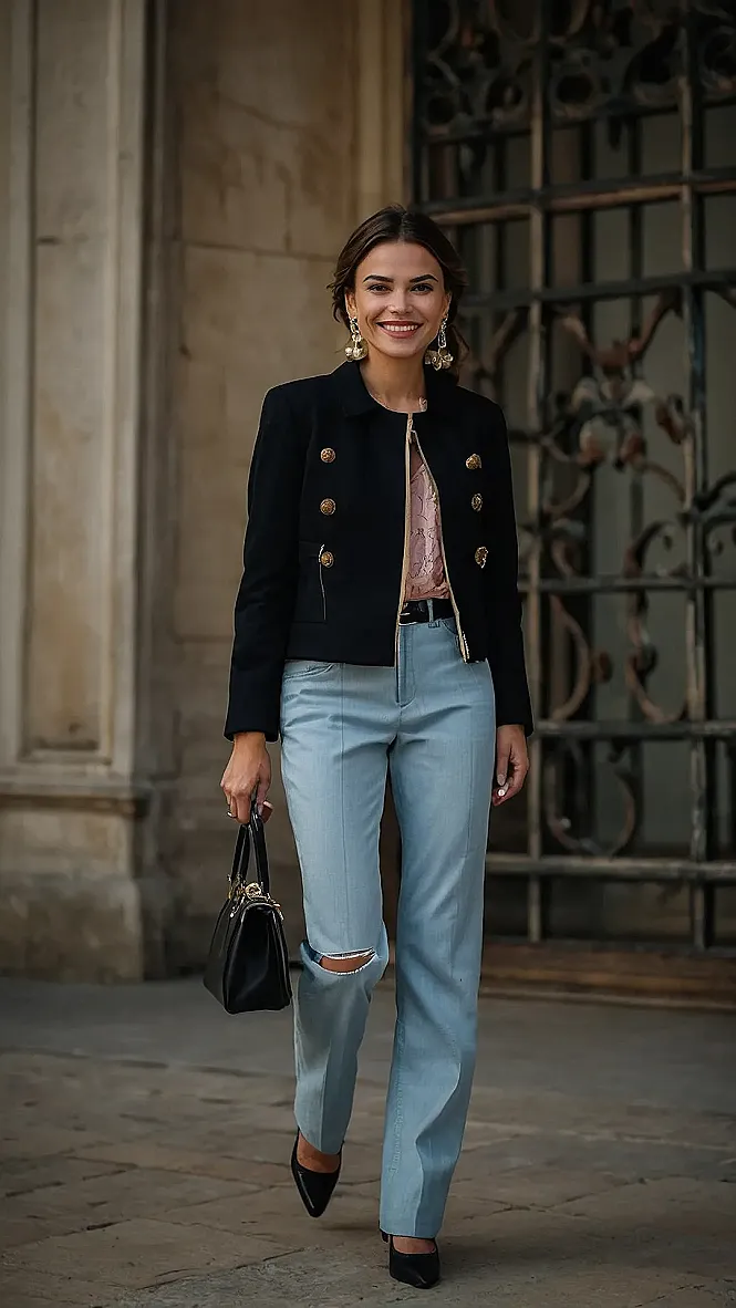 Parisian Denim Dreams