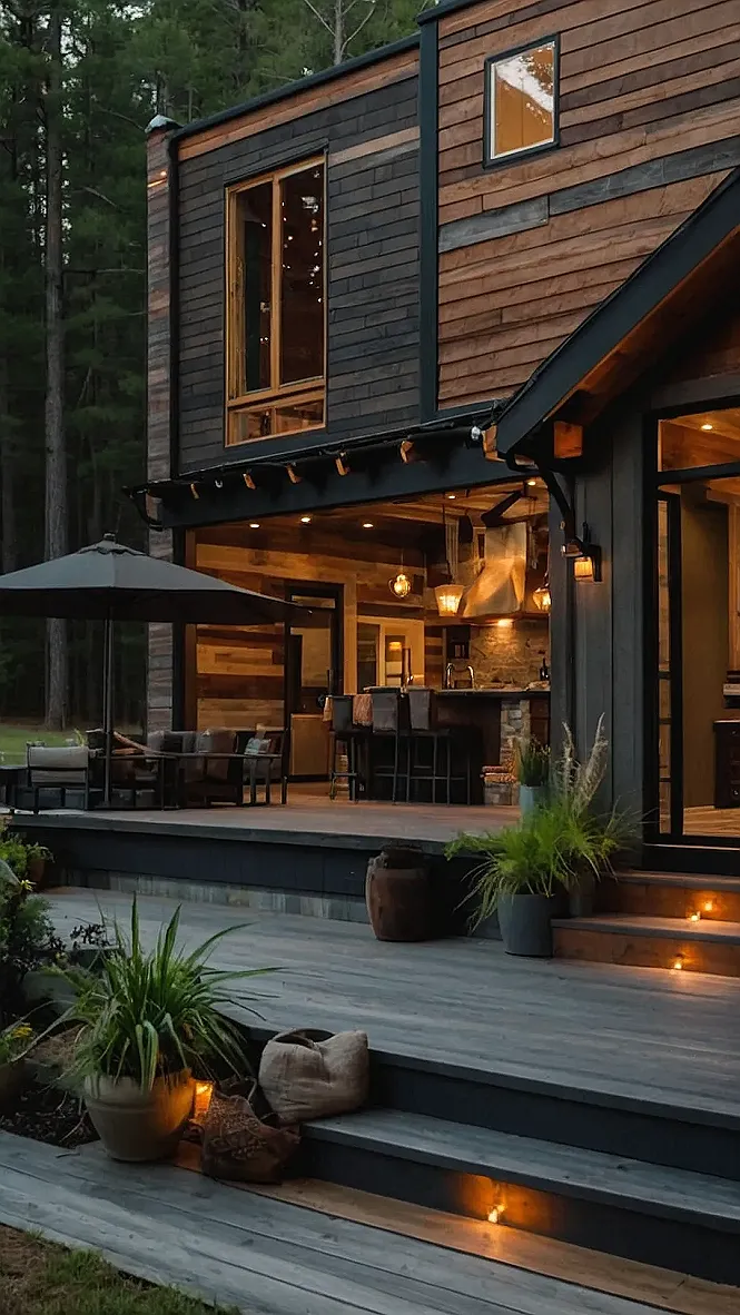 Barn-Style Mini-Mansions