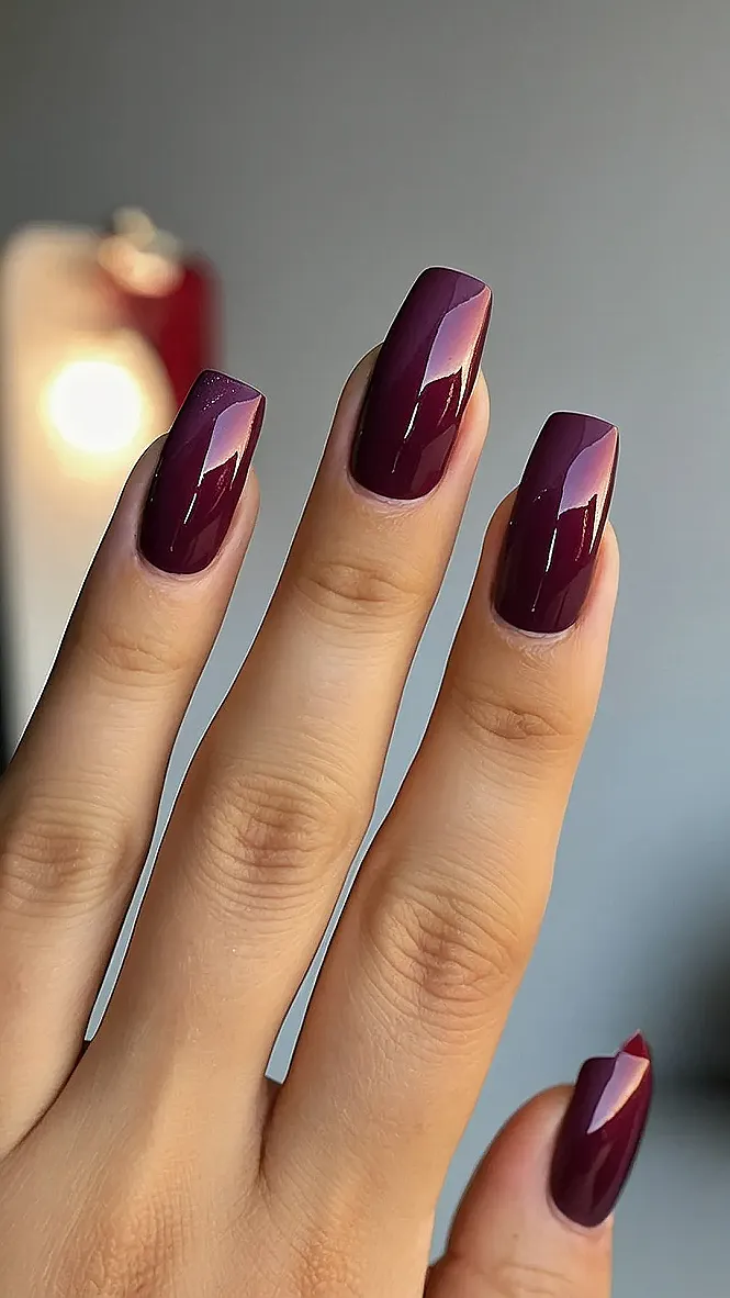 Burgundy Nail Magic