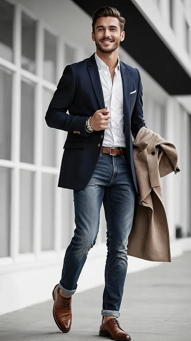 Blazer Power: Jeans Transformed