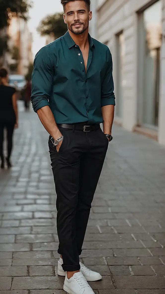 The Confident Casual Look