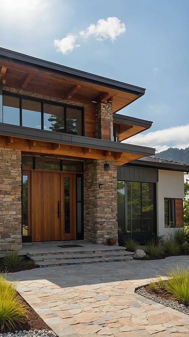 Cool Stone Ranch Style