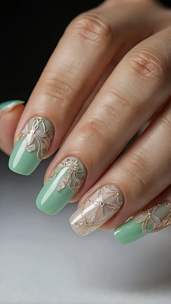 Mani Fit for Summer Royalty