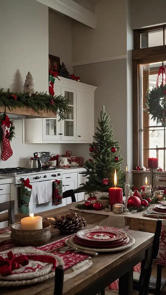 Christmas Kitchen Charm