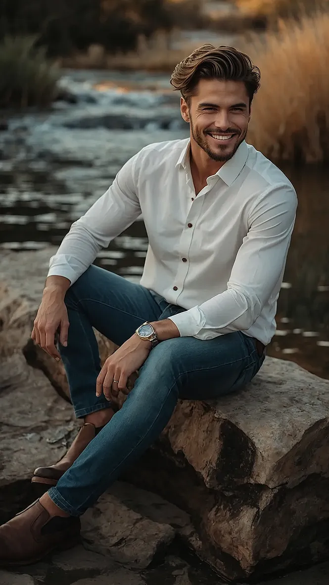 Red, White, and Sharp Style