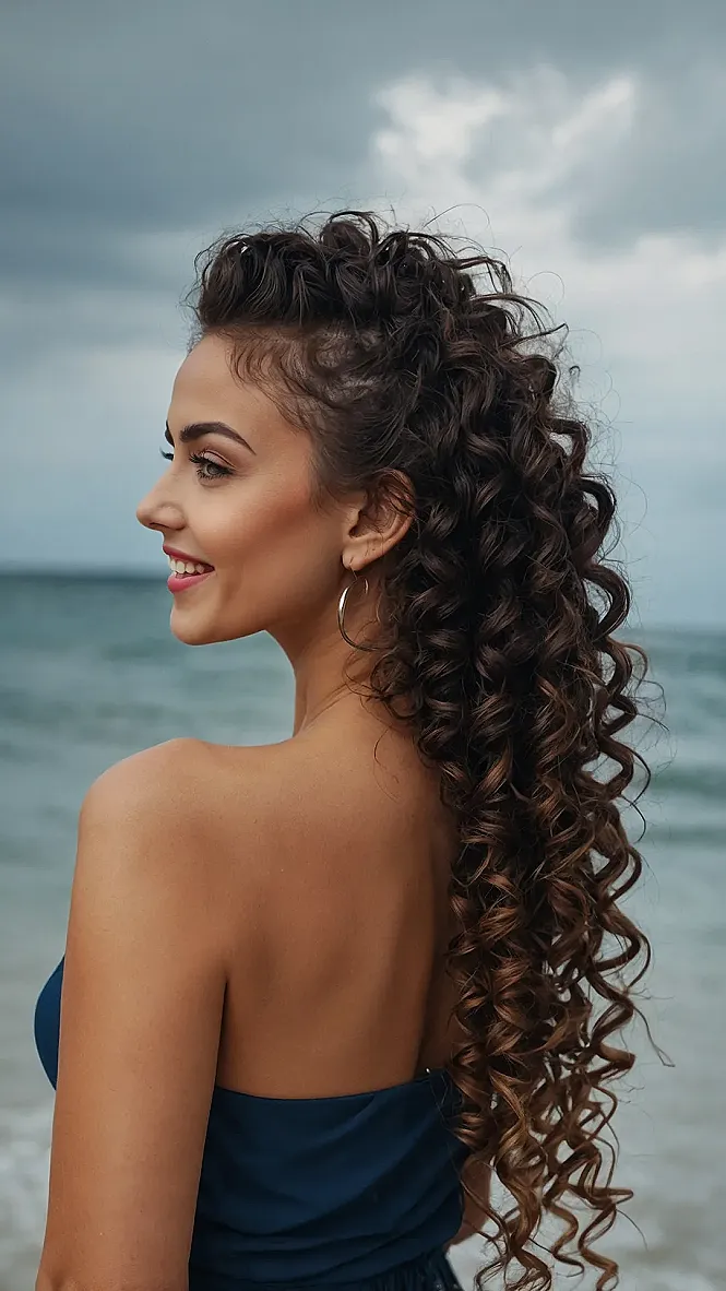Effortless Prom Curls