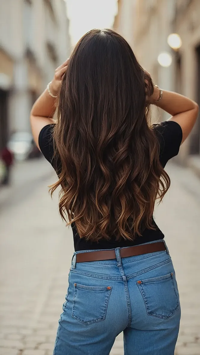 Commanding Brunette Presence