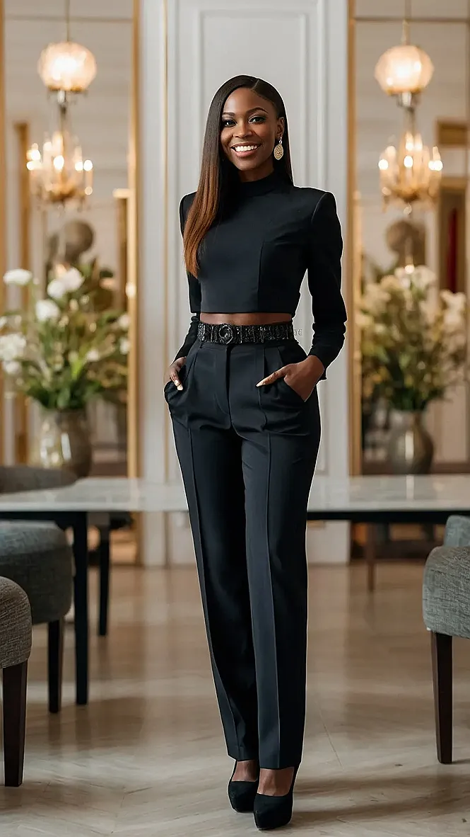 Effortless Black Elegance