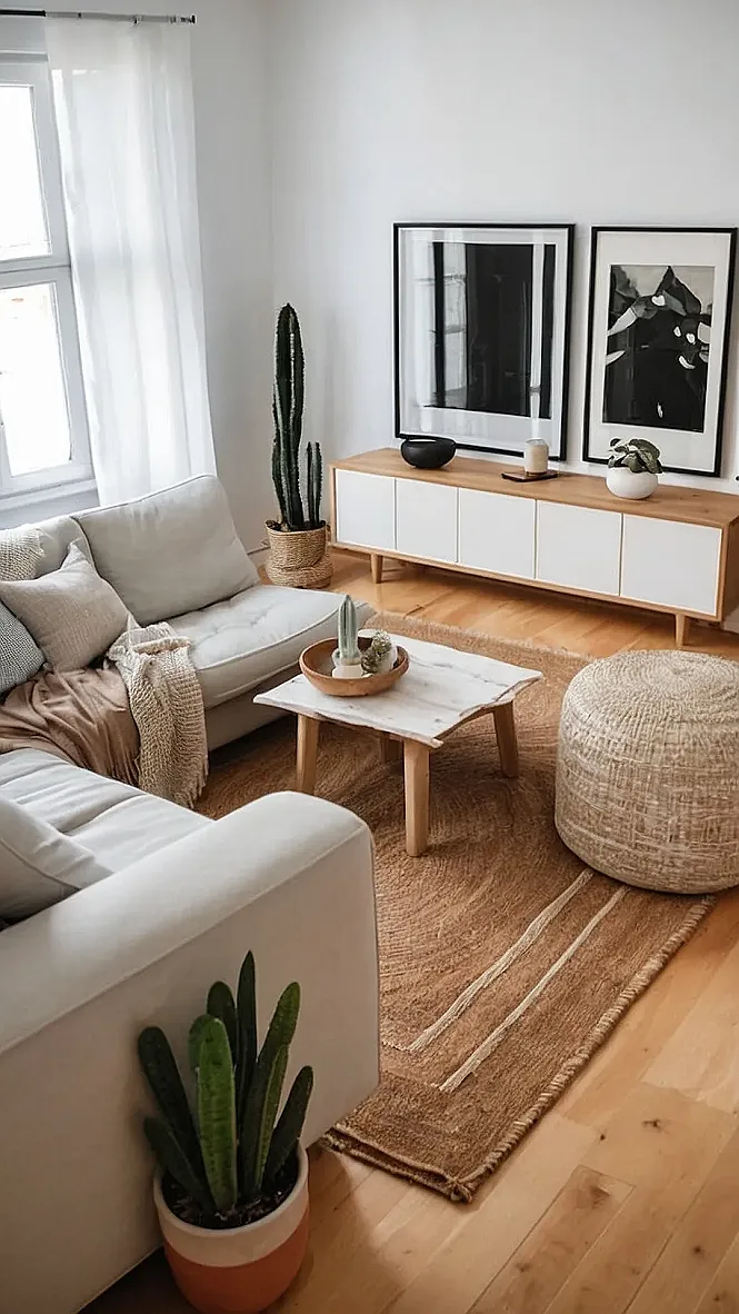 Scandi Chic: Minimalism & Comfort: