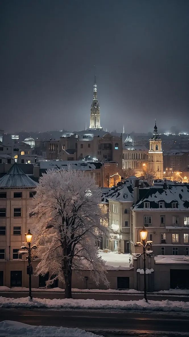 Snowy City Escape