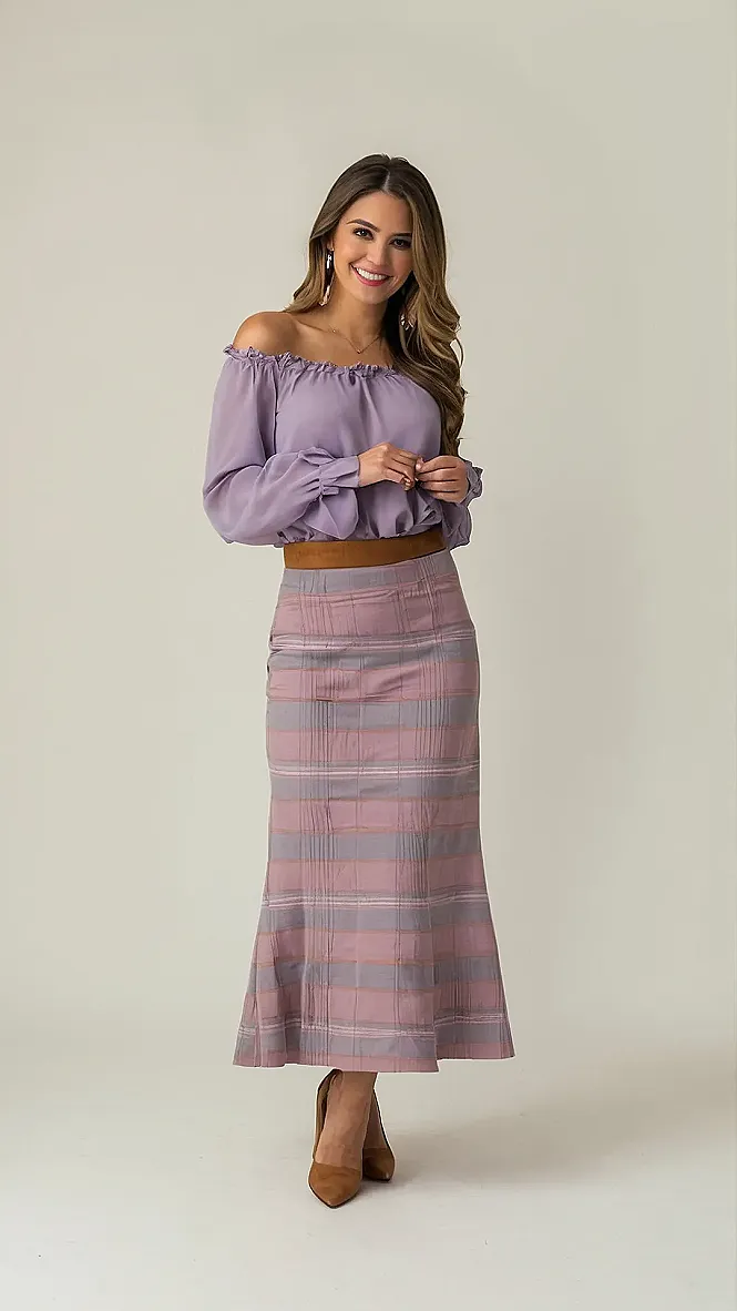 Skirt & Top: Style Surge