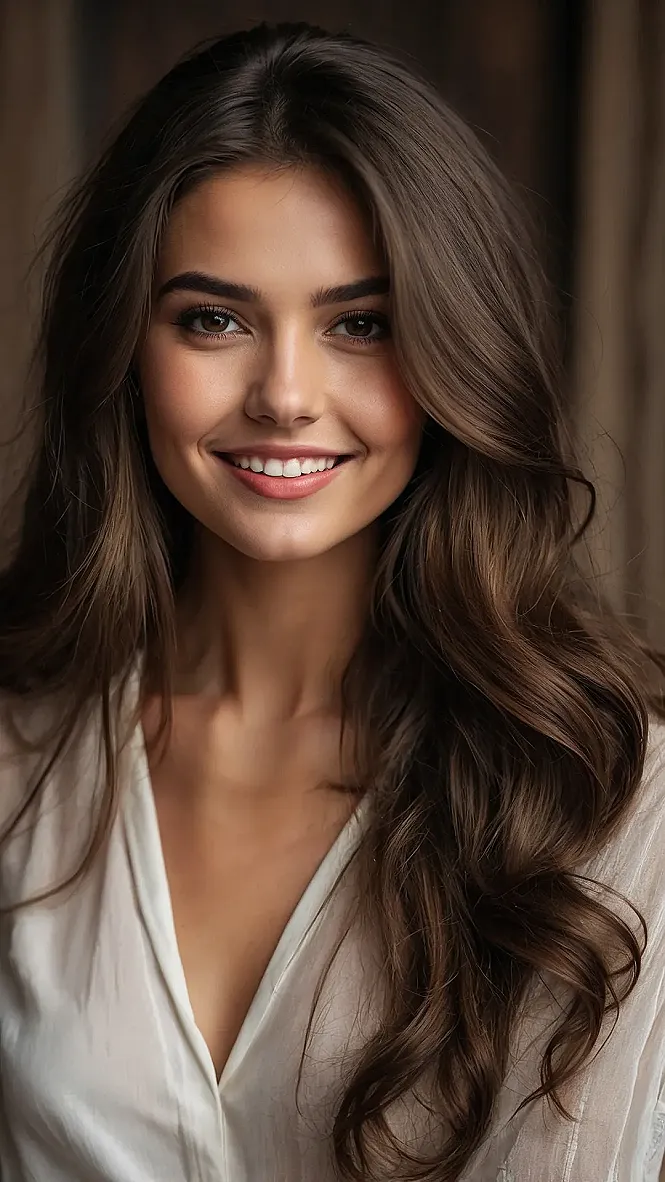 Brunette Powerhouse Look